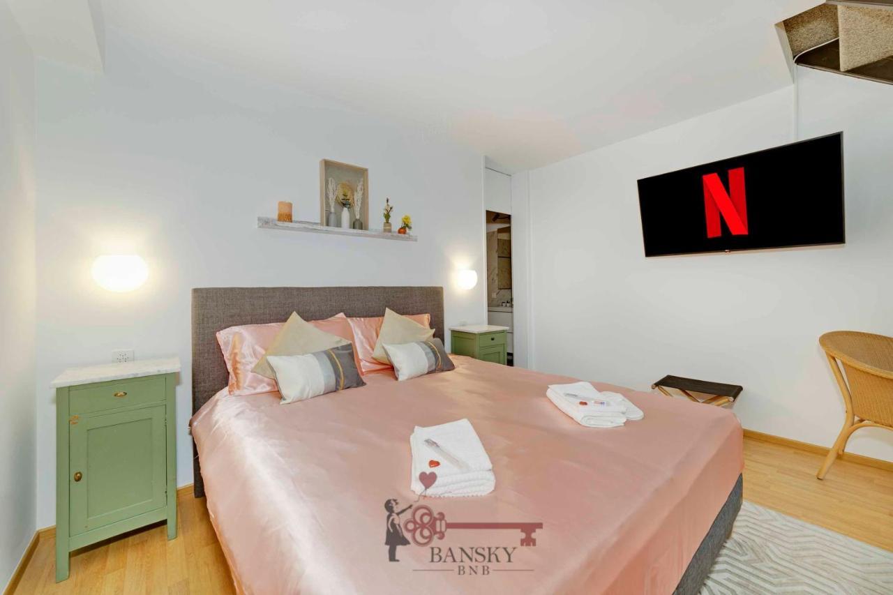 Apartament Duplex Loft In Lugano Center With Garden, Wi-Fi -By Easylife Swiss Zewnętrze zdjęcie